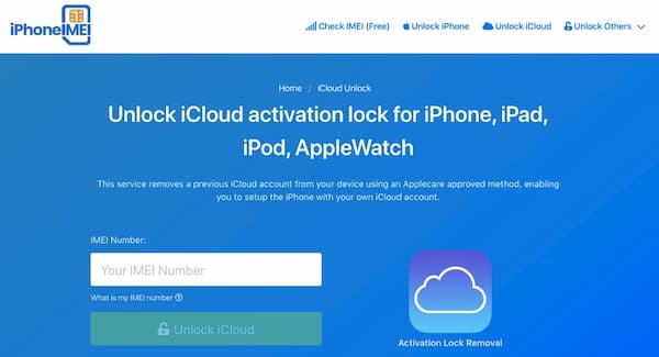 iphone imei odemknout icloud