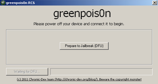 Jailbreak iPod Touch on Windows