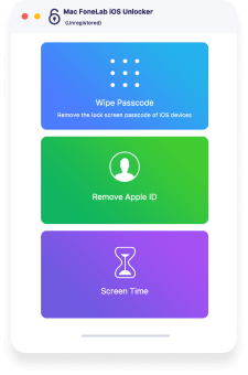 interface de déverrouillage