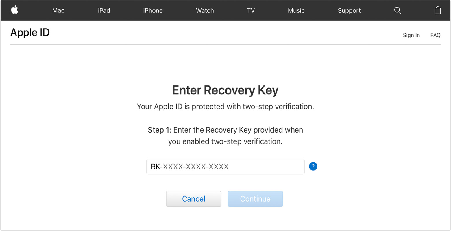 Key Recovery