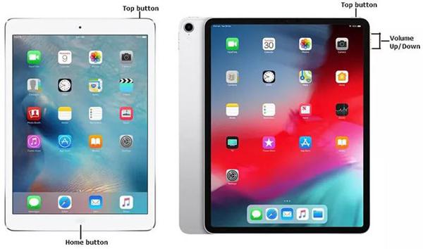 režim obnovení iPad