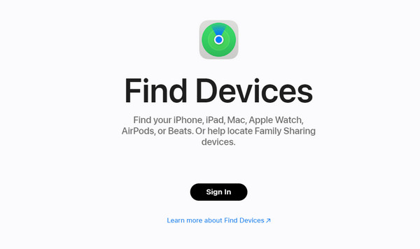 faça login no icloud