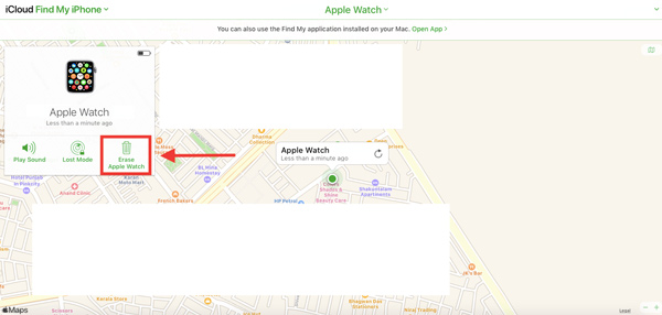 odeberte aktivační zámek na hodinkách Apple z icloudu