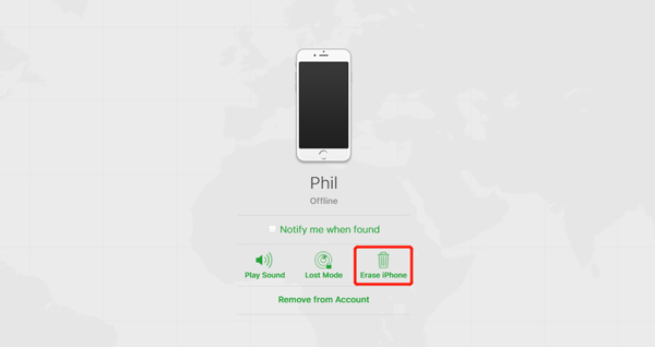 remove apple id from stolen iphone with find my