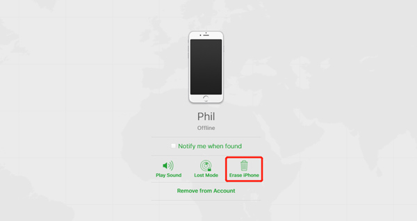 удалить Apple ID с украденного iphone с помощью find my