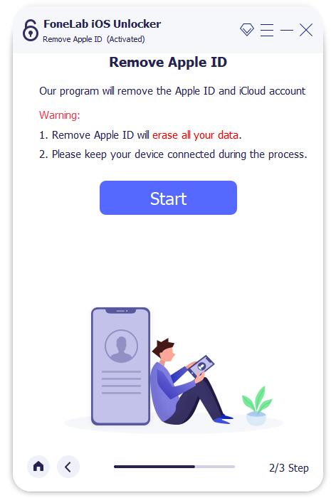 Apple IDを削除