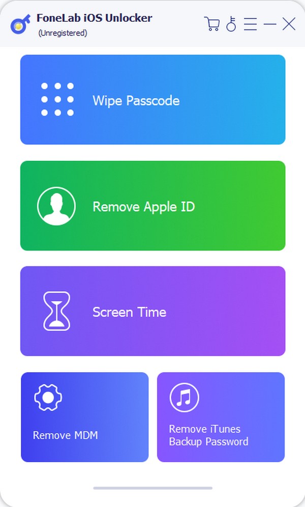 choose wipe passcode feature