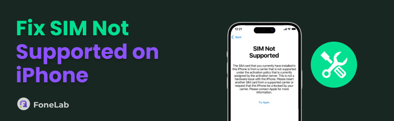 SIM Not Supported iPhone