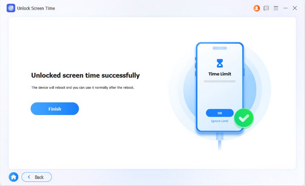 Click Finish Button