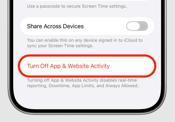 Remove Screen Time In Settings