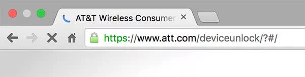 unlocking website of att