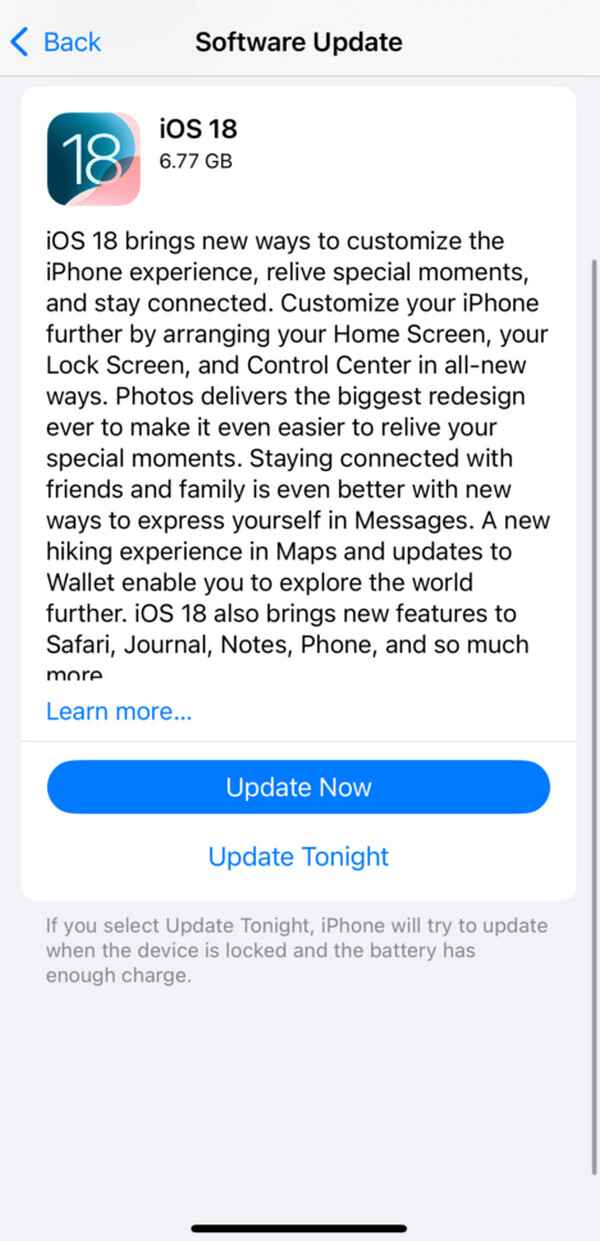 Update IOS to Latest Version