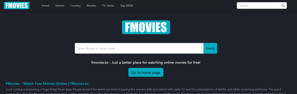 Fmovies Interface