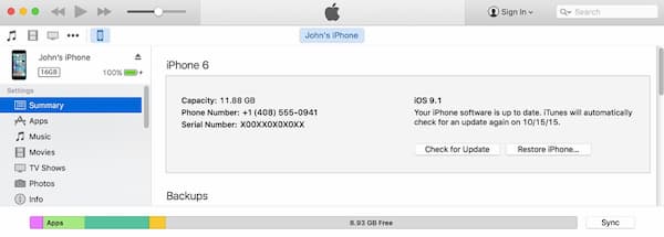 odemknout iPad pomocí iTunes