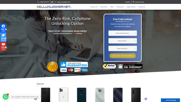 Unlock iPhone Without Sim Using Online Service