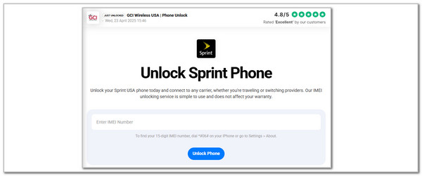 click unlock phone