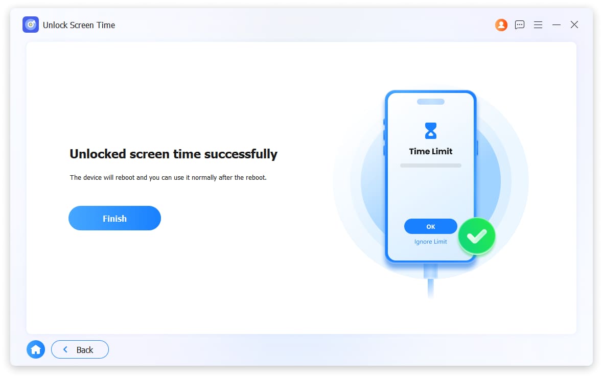unlocked screen time