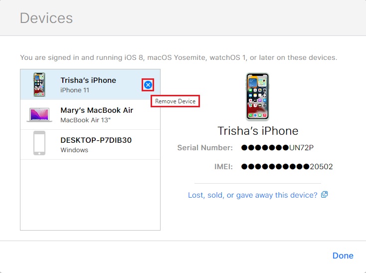Tarayıcıda iCloud Hesabı ile iPhone'u iPad'den senkronize etme
