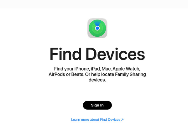 Click Sign In Button