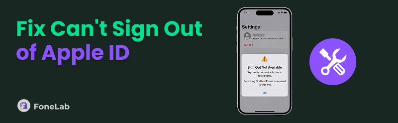 Why can't I sign out of my Apple ID