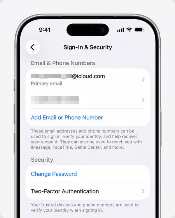 Reset Apple ID Password