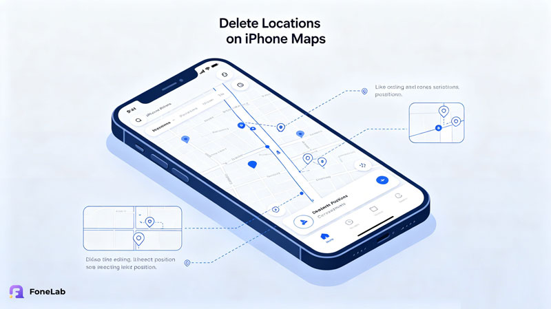 Delete iPhone location history step by step on Apple Maps and settings
