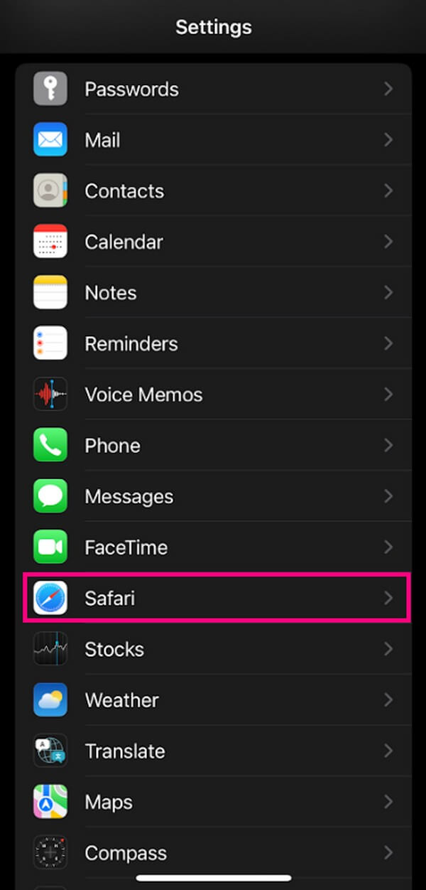 the Settings app on your Home screen