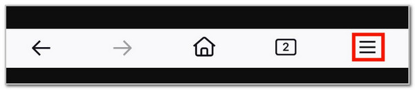 Click Hamburger Button