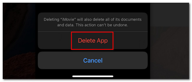 tap delete app
