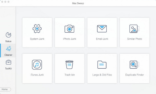 Choose Appropriate Cleaning-function