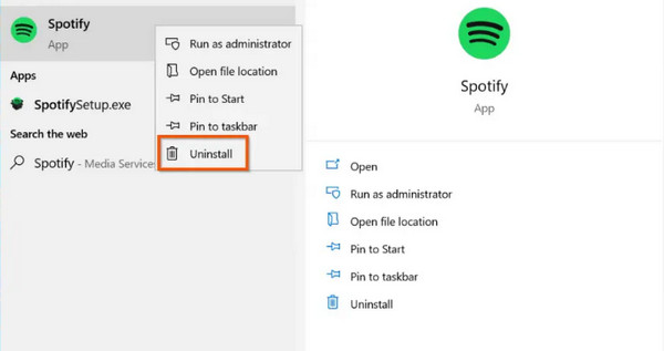 Clear Cache on Windows By Uninstalling