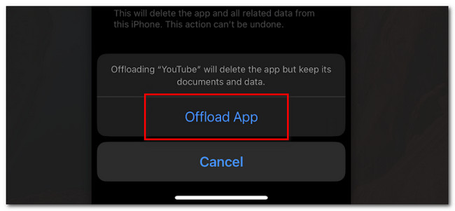 tap offload button