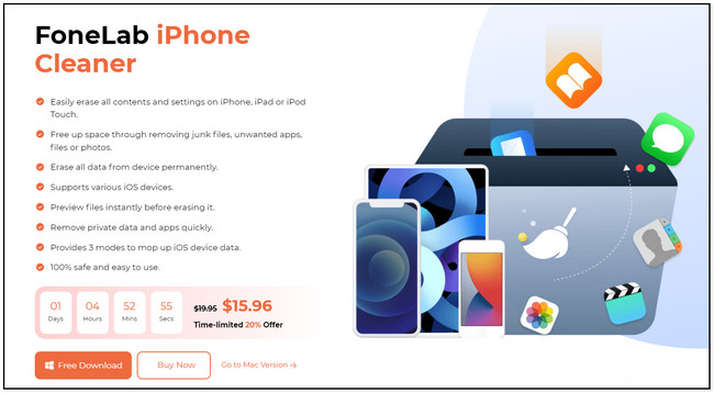 Download FoneLab iPhone Cleaner