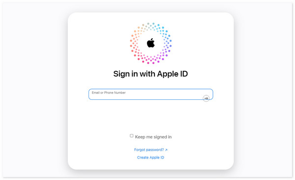 kirjaudu sisään Apple ID