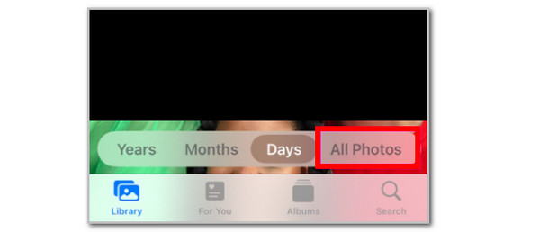 Tap All Photos Button