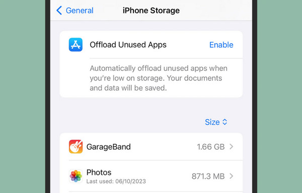 Offload Apps Automatically