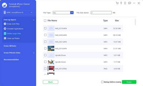 erase data on iphone