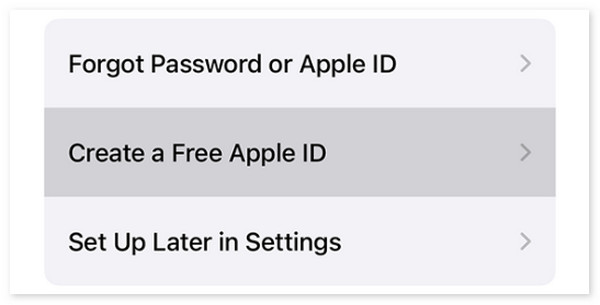 skapa nytt apple-id på ny iphone