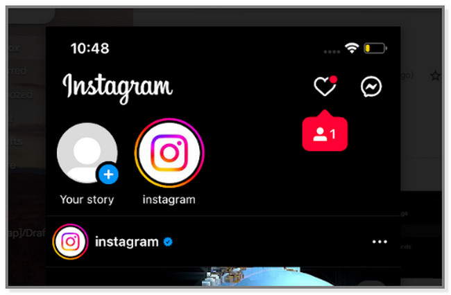 Trova l'app di Instagram