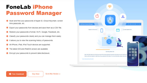 fonelab iPhoneパスワードマネージャーをダウンロード
