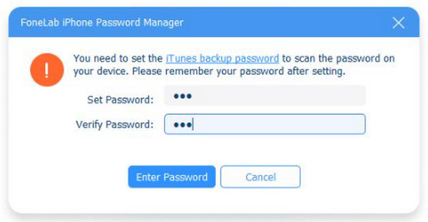 iTunesのパスワードを入力してください