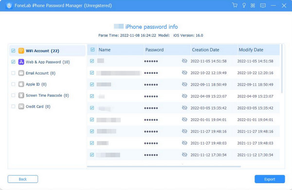 View Iphone Passwords