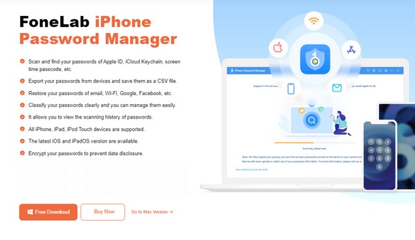 Hent fonelab iphone password manager