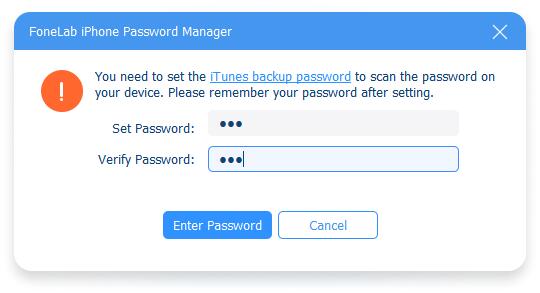 Enter Password