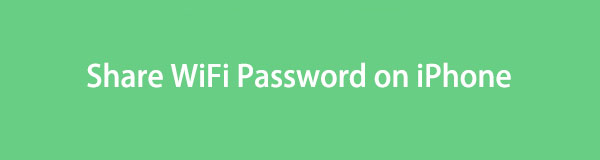 Condividi la password WiFi su iPhone utilizzando metodi eccezionali