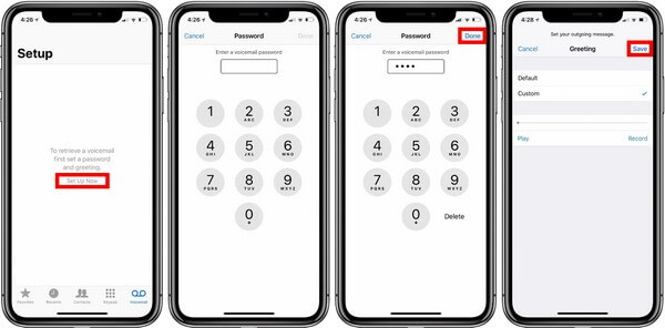 Change Voicemail Password through Phone App on iPhone