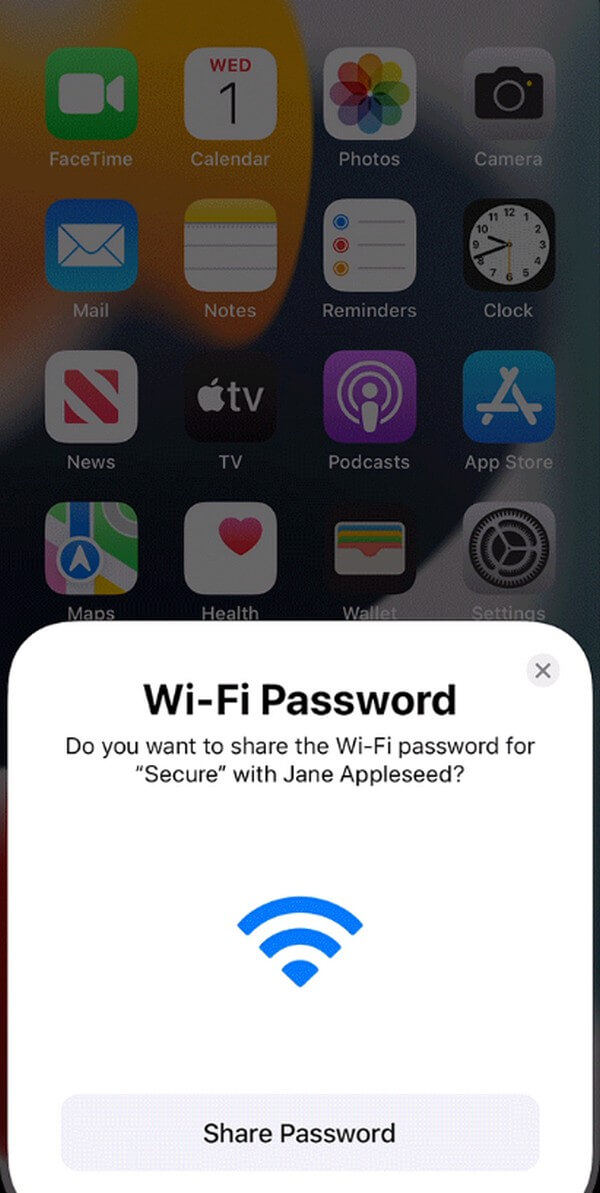 点击 Wi-Fi 选项