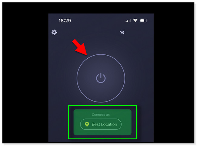 tap the Power button