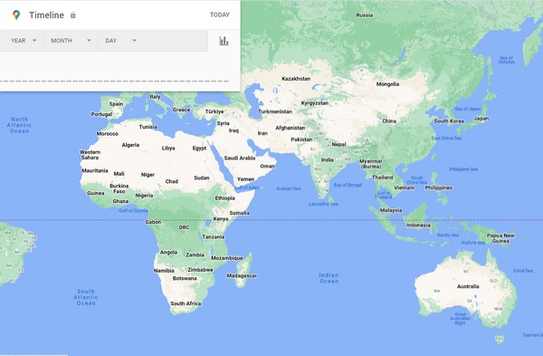 historial de ubicaciones de google