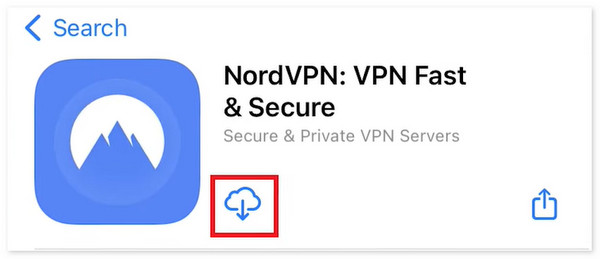 在 iPhone 上下载 NordVPN